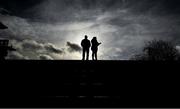 9 February 2020; Tyrone supporters Oliver and Colleen Quinn prior to the Allianz Football League Division 1 Round 3 match between Tyrone and Kerry at Edendork GAC in Dungannon, Co Tyrone. Photo by David Fitzgerald/Sportsfile