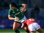 9 February 2020; Lindsay Peat of Ireland is tackled by Kerin Lake of Wales during the Women's Six Nations Rugby Championship match between Ireland and Wales at Energia Park in Dublin. Photo by Ramsey Cardy/Sportsfile