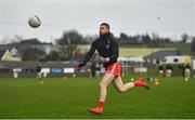 9 February 2020; Cathal McShane of Tyrone prior to the Allianz Football League Division 1 Round 3 match between Tyrone and Kerry at Edendork GAC in Dungannon, Co Tyrone. Photo by David Fitzgerald/Sportsfile