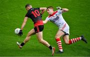 9 February 2020; Barry O'Hagan of Down gets away from Ian Maguire of Cork during the Allianz Football League Division 3 Round 3 match between Cork and Down at Páirc Uí Chaoimh in Cork. Photo by Piaras Ó Mídheach/Sportsfile