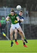 9 February 2020; Cillian O’Sullivan of Meath in action against Lee Keegan of Mayo during the Allianz Football League Division 1 Round 3 match between Meath and Mayo at Páirc Tailteann in Navan, Meath. Photo by Seb Daly/Sportsfile