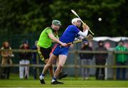 8 February 2020; Tim O’Mahony of Mary Immaculate College Limerick in action against Sean Downey of IT Carlow during the Fitzgibbon Cup Semi-Final match between Mary Immaculate College Limerick and IT Carlow at Dublin City University Sportsgrounds. Photo by Sam Barnes/Sportsfile