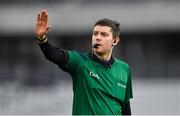 9 February 2020; Referee Barry Tiernan during the Allianz Football League Division 3 Round 3 match between Cork and Down at Páirc Uí Chaoimh in Cork. Photo by Piaras Ó Mídheach/Sportsfile