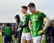 9 February 2020; Bryan McMahon of Meath following his side's defeat during the Allianz Football League Division 1 Round 3 match between Meath and Mayo at Páirc Tailteann in Navan, Meath. Photo by Seb Daly/Sportsfile