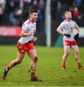 9 February 2020; Darren McCurry of Tyrone celebrates after kicking the point to put his side ahead during the Allianz Football League Division 1 Round 3 match between Tyrone and Kerry at Edendork GAC in Dungannon, Co Tyrone. Photo by David Fitzgerald/Sportsfile