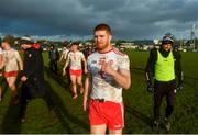 9 February 2020; Cathal McShane of Tyrone celebrates following the Allianz Football League Division 1 Round 3 match between Tyrone and Kerry at Edendork GAC in Dungannon, Co Tyrone. Photo by David Fitzgerald/Sportsfile