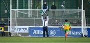 9 February 2020; An umpire disallows a Donegal point in the closing minutes during the Allianz Football League Division 1 Round 3 match between Donegal and Galway at O'Donnell Park in Letterkenny, Donegal. Photo by Oliver McVeigh/Sportsfile