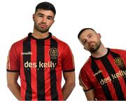 5 February 2020; Dan Mandroiu, left, and Keith Ward during Bohemians squad portraits at IT Blanchardstown in Dublin. Photo by David Fitzgerald/Sportsfile