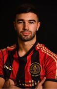 5 February 2020; Dan Mandroiu during Bohemians squad portraits at IT Blanchardstown in Dublin. Photo by David Fitzgerald/Sportsfile