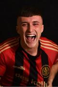 5 February 2020; Danny Grant during Bohemians squad portraits at IT Blanchardstown in Dublin. Photo by David Fitzgerald/Sportsfile