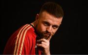 5 February 2020; Keith Ward during Bohemians squad portraits at IT Blanchardstown in Dublin. Photo by David Fitzgerald/Sportsfile