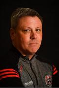 5 February 2020; Manager Keith Long during Bohemians squad portraits at IT Blanchardstown in Dublin. Photo by David Fitzgerald/Sportsfile
