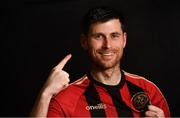 5 February 2020; Dinny Corcoran during Bohemians squad portraits at IT Blanchardstown in Dublin. Photo by David Fitzgerald/Sportsfile