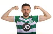 6 February 2020; Danny Lafferty during Shamrock Rovers squad portraits at Tallaght Stadium in Dublin. Photo by Matt Browne/Sportsfile