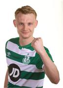 6 February 2020; Liam Scales during Shamrock Rovers squad portraits at Tallaght Stadium in Dublin. Photo by Matt Browne/Sportsfile