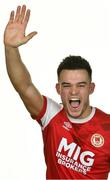 6 February 2020; Dan Ward during St. Patrick's Athletic squad portraits at Richmond Park in Dublin. Photo by Seb Daly/Sportsfile