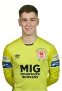 6 February 2020; Brian Maher during St. Patrick's Athletic squad portraits at Richmond Park in Dublin. Photo by Seb Daly/Sportsfile