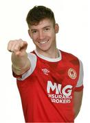 6 February 2020; Rory Feely during St. Patrick's Athletic squad portraits at Richmond Park in Dublin. Photo by Seb Daly/Sportsfile
