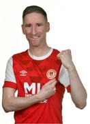 6 February 2020; Ian Bermingham during St. Patrick's Athletic squad portraits at Richmond Park in Dublin. Photo by Seb Daly/Sportsfile