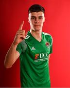 7 February 2020; Cian Coleman during a Cork City Squad Portraits Session at Bishopstown Stadium in Cork. Photo by Eóin Noonan/Sportsfile