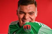 7 February 2020; Charlie Fleming during a Cork City Squad Portraits Session at Bishopstown Stadium in Cork. Photo by Eóin Noonan/Sportsfile