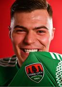 7 February 2020; Charlie Fleming during a Cork City Squad Portraits Session at Bishopstown Stadium in Cork. Photo by Eóin Noonan/Sportsfile