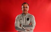 7 February 2020; Neale Fenn, manager, during a Cork City Squad Portraits Session at Bishopstown Stadium in Cork. Photo by Eóin Noonan/Sportsfile