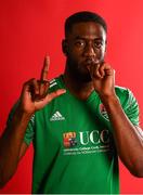 7 February 2020; Reyon Dillon during a Cork City Squad Portraits Session at Bishopstown Stadium in Cork. Photo by Eóin Noonan/Sportsfile