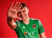 7 February 2020; Beineon O'Brien Whitmarsh during a Cork City Squad Portraits Session at Bishopstown Stadium in Cork. Photo by Eóin Noonan/Sportsfile