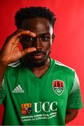 7 February 2020; Henry Ochieng during a Cork City Squad Portraits Session at Bishopstown Stadium in Cork. Photo by Eóin Noonan/Sportsfile