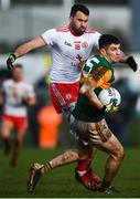 9 February 2020; Paul Geaney of Kerry in action against Kyle Coney of Tyrone during the Allianz Football League Division 1 Round 3 match between Tyrone and Kerry at Edendork GAC in Dungannon, Co Tyrone. Photo by David Fitzgerald/Sportsfile