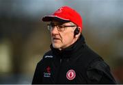 9 February 2020; Tyrone manager Mickey Harte during the Allianz Football League Division 1 Round 3 match between Tyrone and Kerry at Edendork GAC in Dungannon, Co Tyrone. Photo by David Fitzgerald/Sportsfile