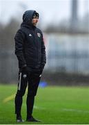 8 February 2020; Cork City assistant coach Alan Bennett during the pre-season friendly match between Cork City and Longford Town at Cork City training ground in Bishopstown, Cork. Photo by Eóin Noonan/Sportsfile
