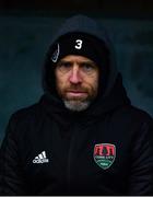 8 February 2020; Cork City assistant coach Alan Bennett during the pre-season friendly match between Cork City and Longford Town at Cork City training ground in Bishopstown, Cork. Photo by Eóin Noonan/Sportsfile