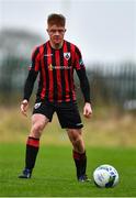 8 February 2020; Aodh Dervin of Longford Town during the pre-season friendly match between Cork City and Longford Town at Cork City training ground in Bishopstown, Cork. Photo by Eóin Noonan/Sportsfile