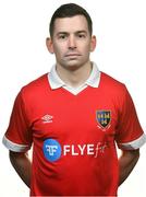 8 February 2020; Karl Moore during a Shelbourne FC squad portraits session at Tolka Park in Dublin. Photo by Seb Daly/Sportsfile