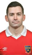 8 February 2020; Karl Moore during a Shelbourne FC squad portraits session at Tolka Park in Dublin. Photo by Seb Daly/Sportsfile