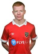 8 February 2020; Shane Farrell during a Shelbourne FC squad portraits session at Tolka Park in Dublin. Photo by Seb Daly/Sportsfile