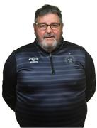 8 February 2020; Kit-man Johnny Watson during a Shelbourne FC squad portraits session at Tolka Park in Dublin. Photo by Seb Daly/Sportsfile