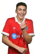 8 February 2020; Jaze Kabia during a Shelbourne FC squad portraits session at Tolka Park in Dublin. Photo by Seb Daly/Sportsfile