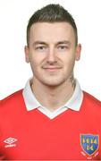 8 February 2020; Aidan Friel during a Shelbourne FC squad portraits session at Tolka Park in Dublin. Photo by Seb Daly/Sportsfile