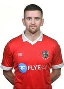 8 February 2020; Dan Byrne during a Shelbourne FC squad portraits session at Tolka Park in Dublin. Photo by Seb Daly/Sportsfile