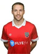 8 February 2020; Karl Sheppard during a Shelbourne FC squad portraits session at Tolka Park in Dublin. Photo by Seb Daly/Sportsfile