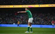 8 February 2020; Ross Byrne of Ireland during the Guinness Six Nations Rugby Championship match between Ireland and Wales at Aviva Stadium in Dublin. Photo by David Fitzgerald/Sportsfile