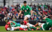 8 February 2020; Conor Murray of Ireland during the Guinness Six Nations Rugby Championship match between Ireland and Wales at Aviva Stadium in Dublin. Photo by David Fitzgerald/Sportsfile