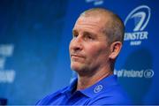 10 February 2020; Senior coach Stuart Lancaster during a Leinster Rugby press conference at Leinster Rugby Headquarters in UCD, Dublin. Photo by Ramsey Cardy/Sportsfile