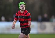 5 February 2020; Sam Smyth of Kilkenny College during the Bank of Ireland Leinster Schools Junior Cup First Round match between Terenure College and Kilkenny College at Naas RFC in Naas, Kildare. Photo by Piaras Ó Mídheach/Sportsfile