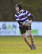 5 February 2020; Harry Ennis of Terenure College during the Bank of Ireland Leinster Schools Junior Cup First Round match between Terenure College and Kilkenny College at Naas RFC in Naas, Kildare. Photo by Piaras Ó Mídheach/Sportsfile