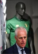 10 February 2020; The Football Association of Ireland are delighted to announce a new partnership with the leading Irish sports retailer INTERSPORT Elverys, as the new title sponsor of the FAI Summer Soccer Schools. Pictured during a press conference at the announcement is Republic of Ireland manager Mick McCarthy at INTERSPORT Elverys, Henry Street in Dublin. Photo by Stephen McCarthy/Sportsfile