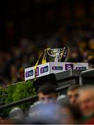 18 January 2020; A general view of the cup during the AIB GAA Hurling All-Ireland Junior Club Championship Final between Russell Rovers and Conahy Shamrocks at Croke Park in Dublin. Photo by Piaras Ó Mídheach/Sportsfile